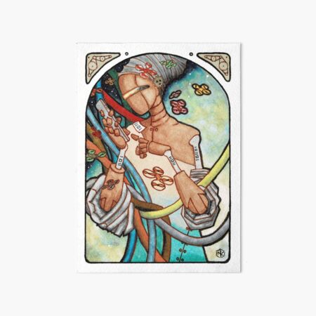 FL0W3R Art Board Print