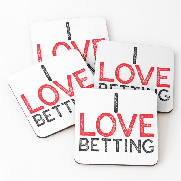Item preview, I Love Betting - SPORTS BETTING MANTRA designed and sold by KC-Clothing-Co.