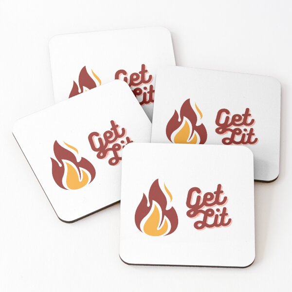 Item preview, Get Lit - Campfire designed and sold by CampfireMagic.