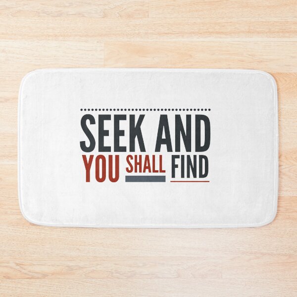 Item preview, Seek and you shall find designed and sold by Pixelcraftsmith.