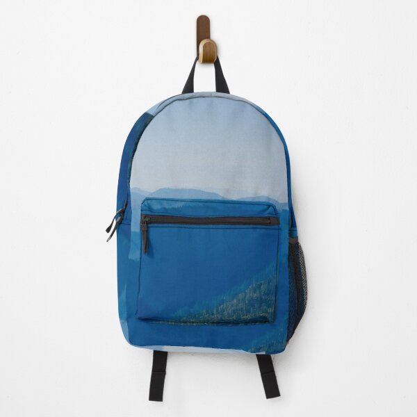 Item preview, Blue layered landscape designed and sold by HintofNature.