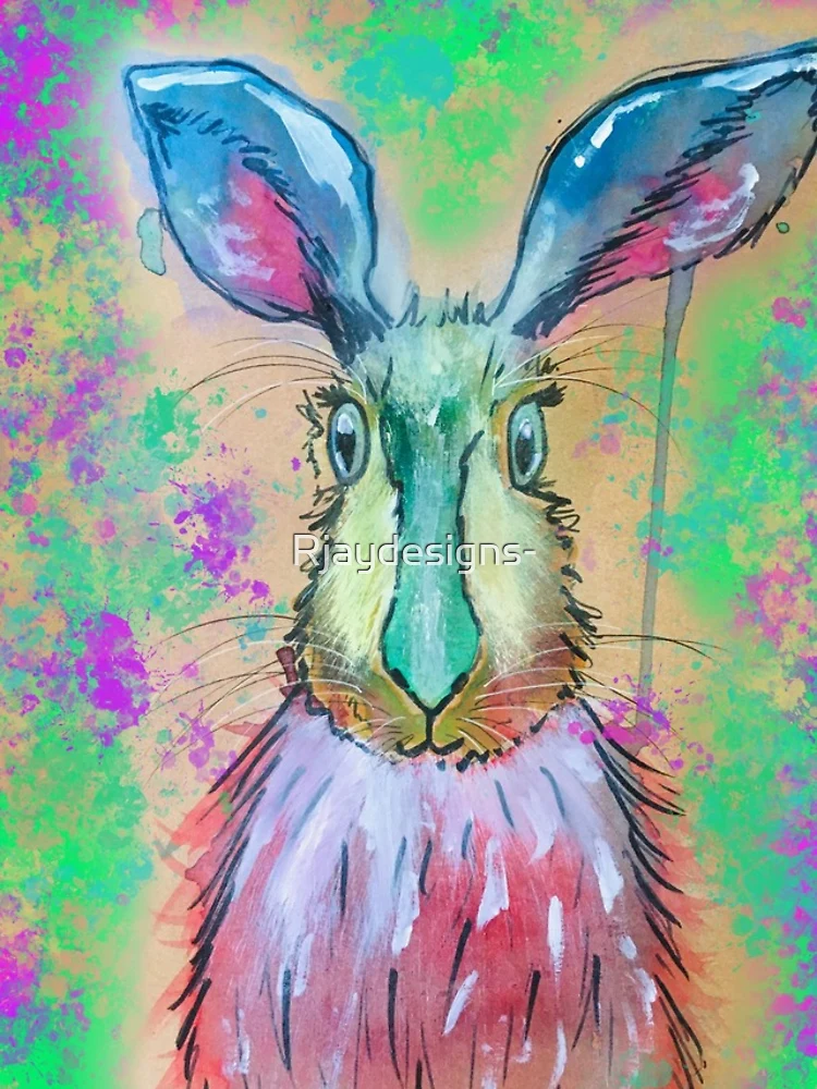 Thumbnail 4 of 4, iPhone Case, Rabbit designed and sold by Rjaydesigns-.