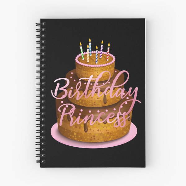 Item preview, Birthday Princess (on Black)  designed and sold by PawsitiveMum.