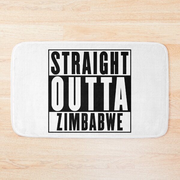 Item preview, Straight Outta Zimbabwe designed and sold by RandomStuffShop.