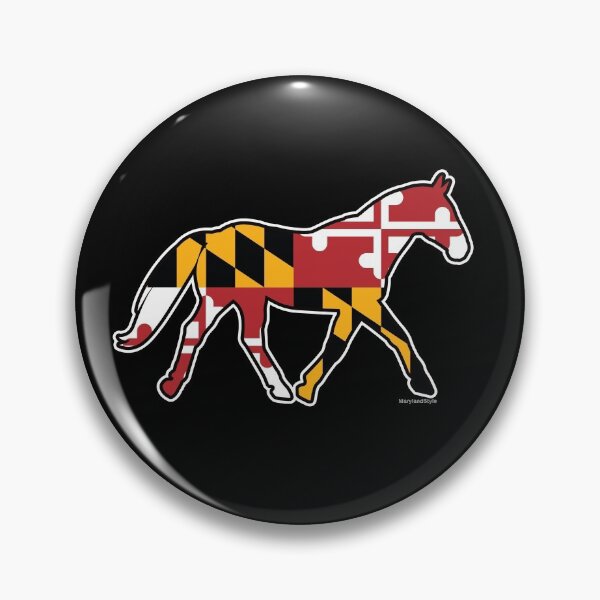 Artikelvorschau, Maryland Flag Horse entworfen und verkauft von MarylandStyle.