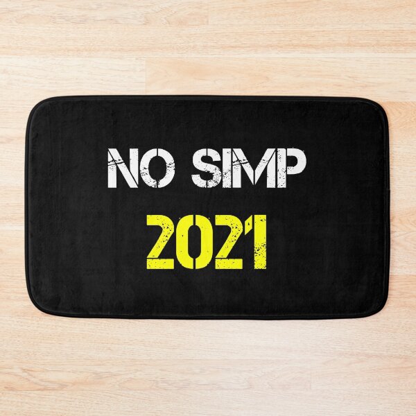 Item preview, NO SIMP 2021: Funny Gift for Friends, Family and Coworkers designed and sold by thegiftedadult.