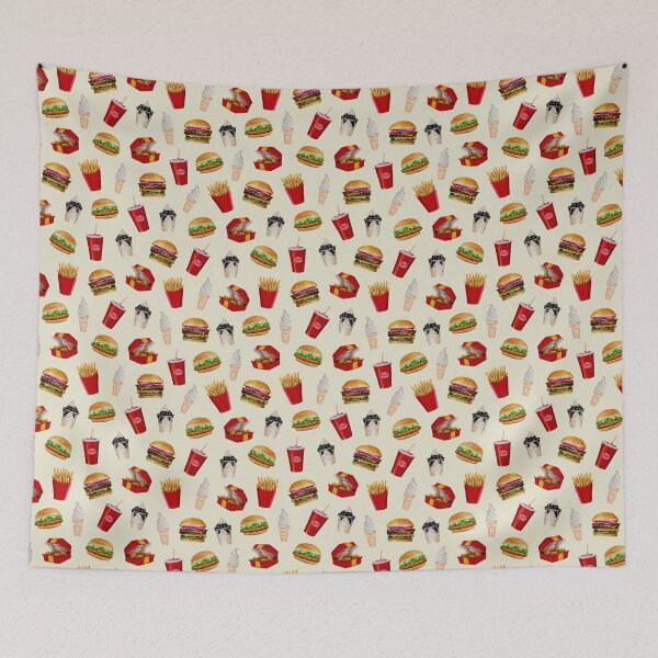 Item preview, Fast Food Burgers, Fries, Sundaes designed and sold by somecallmebeth.