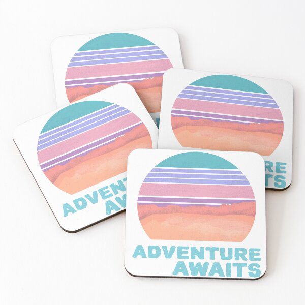 Item preview, Adventure Awaits Beach Sunset designed and sold by ForStrong.