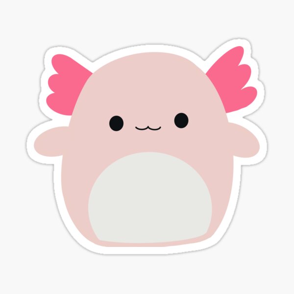 pink axolotl squish mellow