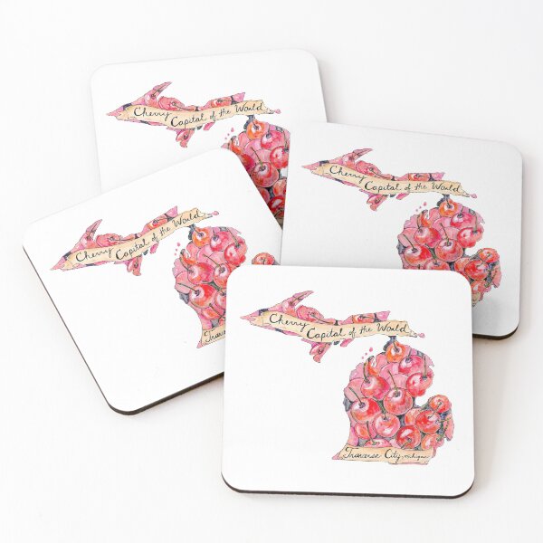 Item preview, Traverse City Michigan Cherry Capitol of the World designed and sold by WoodlandMeadows.