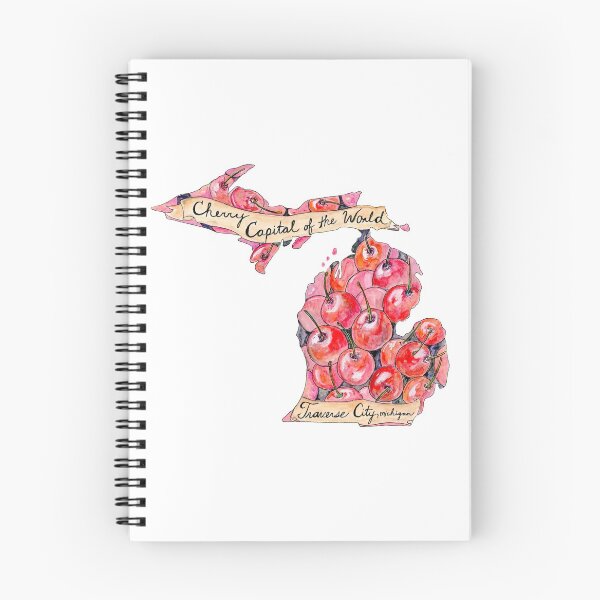 Item preview, Traverse City Michigan Cherry Capitol of the World designed and sold by WoodlandMeadows.