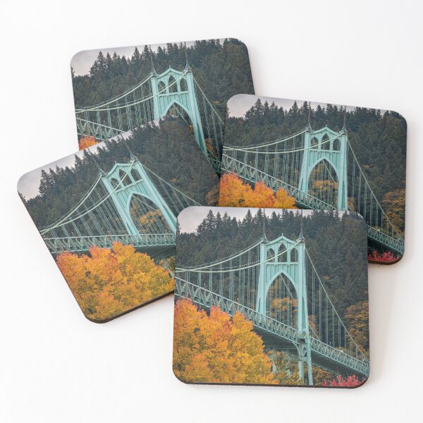 Item preview, St Johns Bridge in Autumn designed and sold by Kristar Burton.