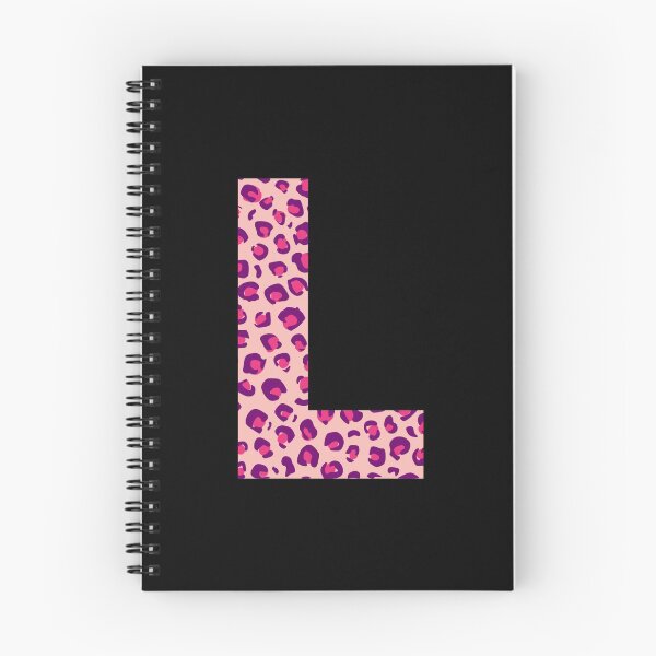 Item preview, Letter L Pink Cheetah Monogram Initial Sticker designed and sold by Pink Mint.