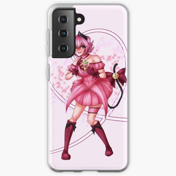 Mew Ichigo Ichigo Momomiya Tokyo Mew Mew art cute poster anime kawaii Samsung Galaxy Soft Case
