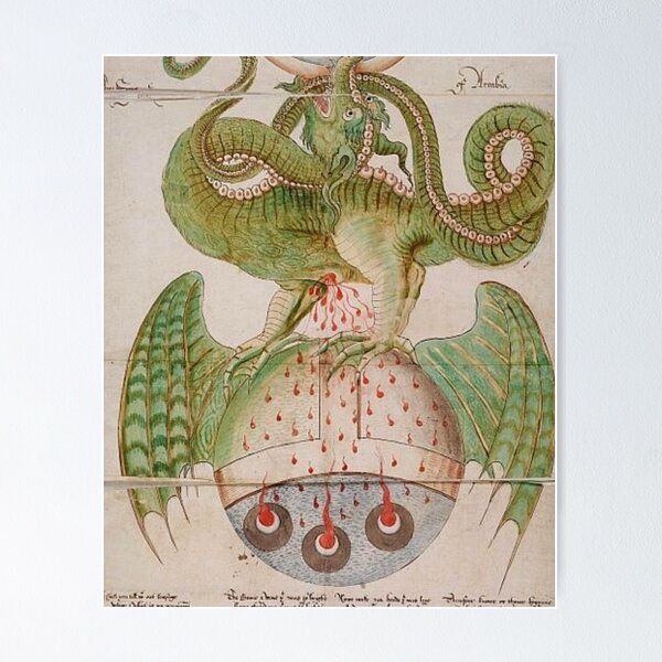 Item preview, Voynich Dragon designed and sold by comfortcare.