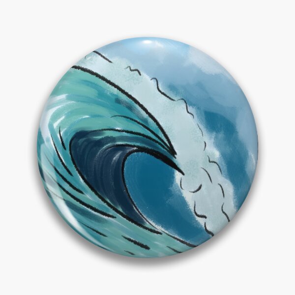Item preview, Ocean Wave Surf designed and sold by TheSaltSirens.