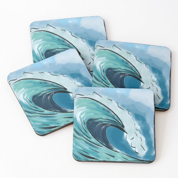 Item preview, Ocean Wave Surf designed and sold by TheSaltSirens.