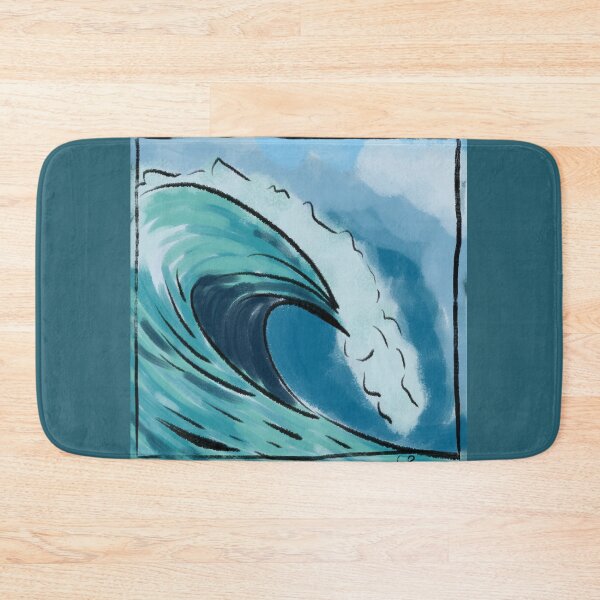 Item preview, Ocean Wave Surf designed and sold by TheSaltSirens.