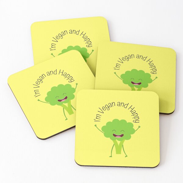 Item preview, I'm Vegan and Happy designed and sold by Checivinicius.