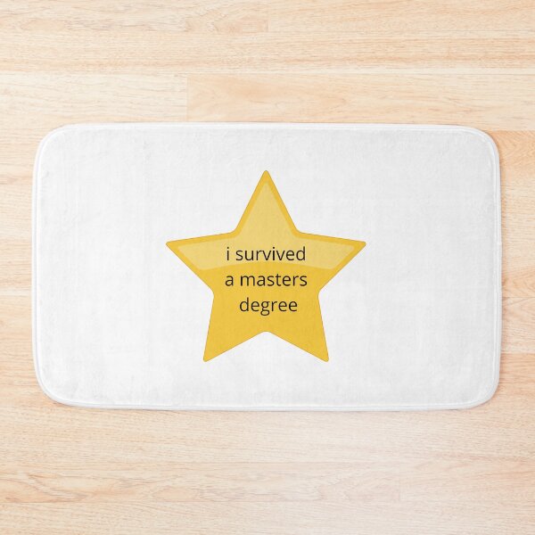 Item preview, i survived a masters degree designed and sold by arianehine.