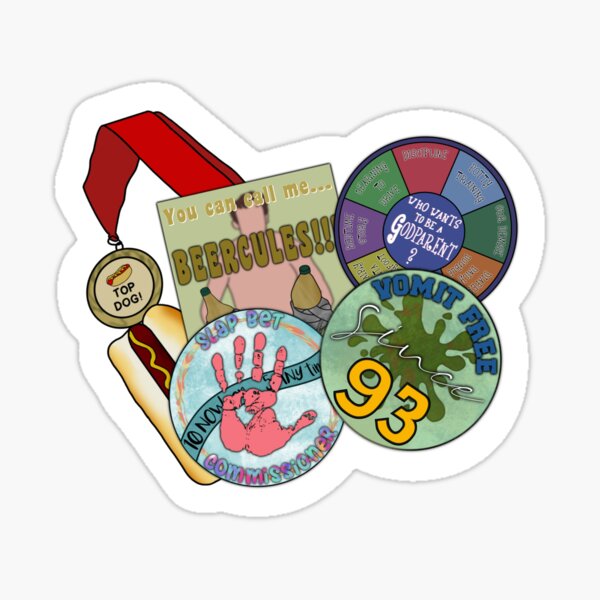 "Résumé Staples" Sticker for Sale by SpookyBee13 Redbubble