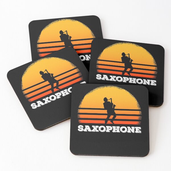 Item preview, Vintage Saxophone Sunset - Saxophonist designed and sold by findot.