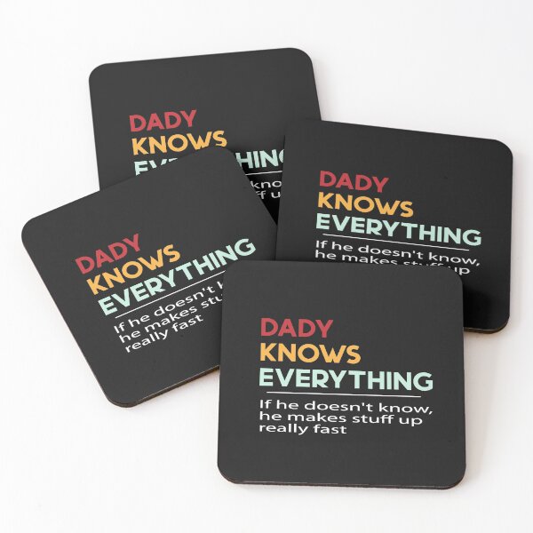 Item preview, DAD KNOWS EVERYTHING designed and sold by yoyodsing15.