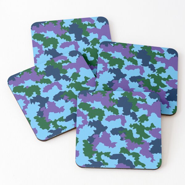 Item preview, Unique Purple and Blue Camouflage designed and sold by DaughterofYah.
