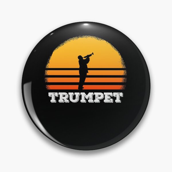 Item preview, Vintage Trumpet Sunset - Trumpetist designed and sold by findot.