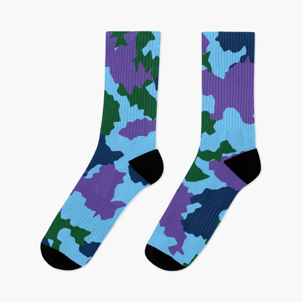 Item preview, Unique Purple and Blue Camouflage designed and sold by DaughterofYah.