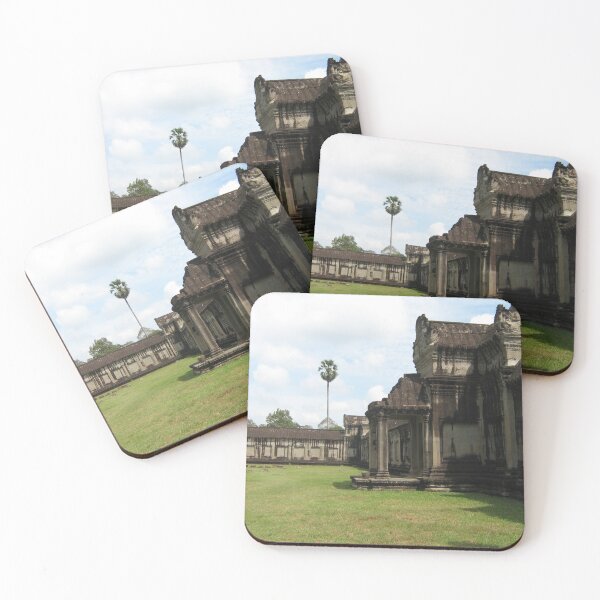 Item preview, Angkor Wat (Cambodia) Main Temple Complex Rear Quarter designed and sold by BeatPoet.