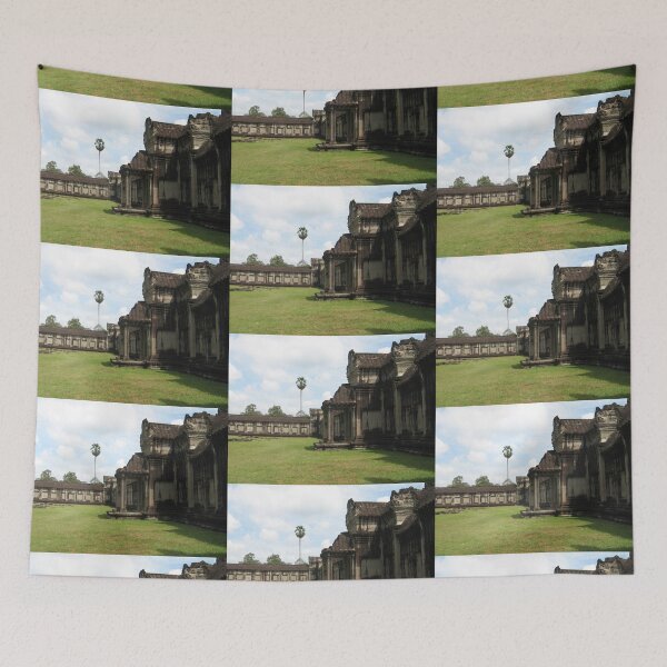 Item preview, Angkor Wat (Cambodia) Main Temple Complex Rear Quarter designed and sold by BeatPoet.