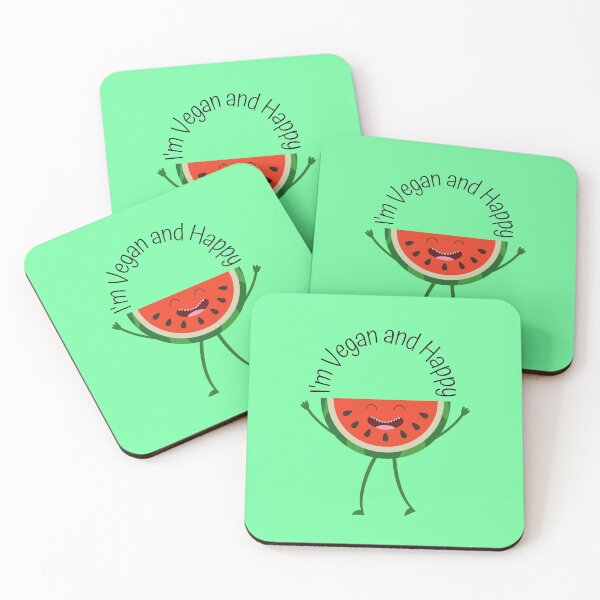 Item preview, I'm Vegan and Happy designed and sold by Checivinicius.