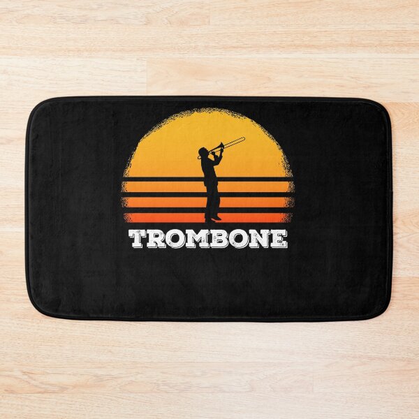 Item preview, Vintage Trombone Sunset - Trombonist designed and sold by findot.