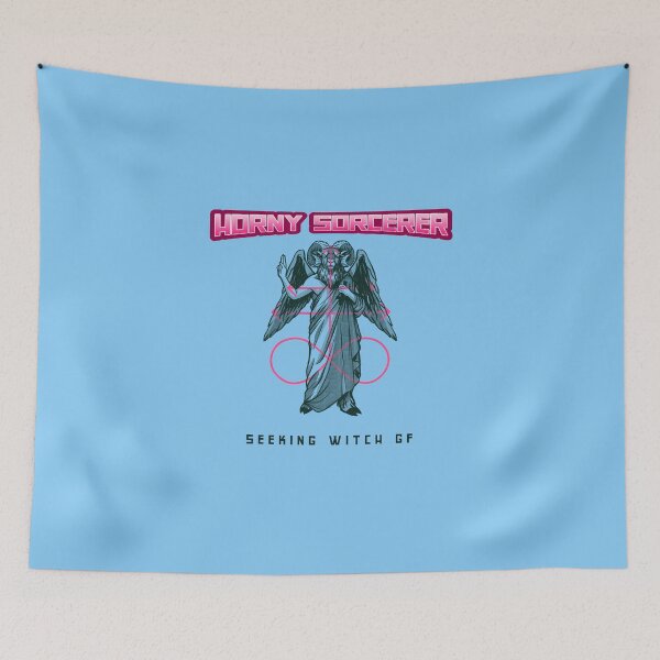 Item preview, Horny Goat Sorcerer Seeking Witch Girlfriend designed and sold by fifty-bucks.