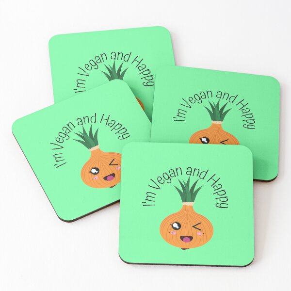 Item preview, I'm Vegan and Happy designed and sold by Checivinicius.