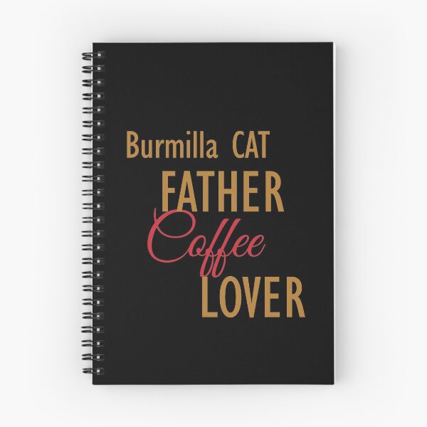 Item preview, Burmilla CAT Father Coffee Lover. The perfect clothes and stickers for cat and coffee lovers designed and sold by amrmab.