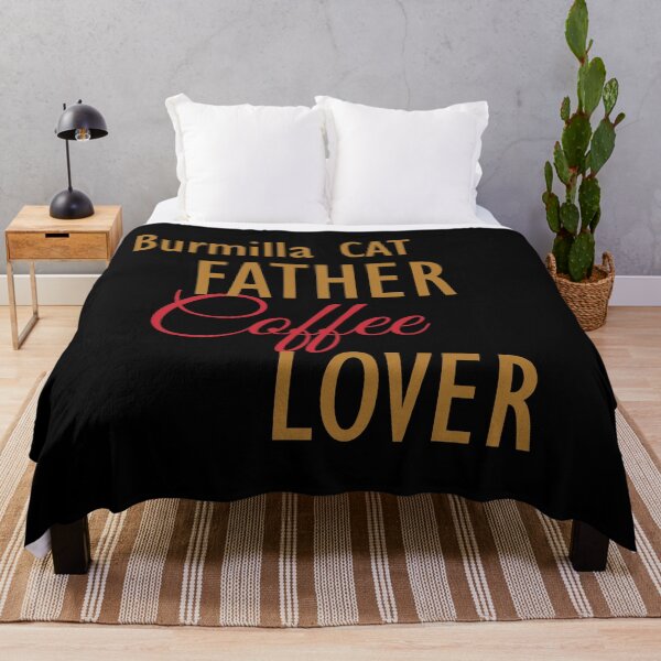 Item preview, Burmilla CAT Father Coffee Lover. The perfect clothes and stickers for cat and coffee lovers designed and sold by amrmab.