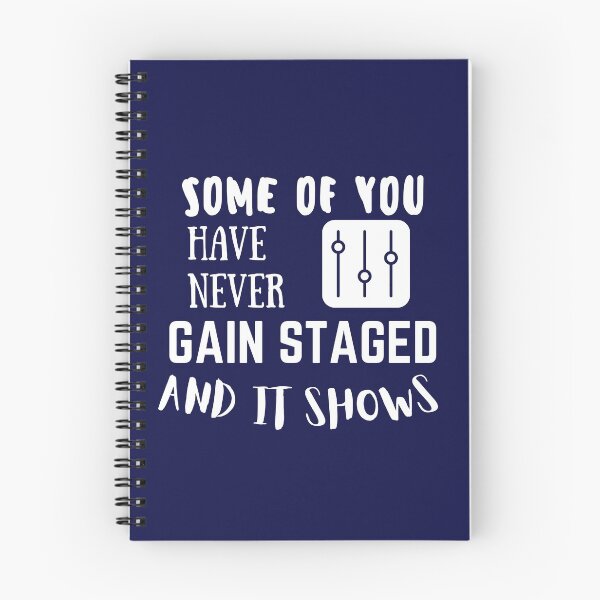 Artikelvorschau, Musikproduzent Gain Staging Funny entworfen und verkauft von CJacobsDesigns.