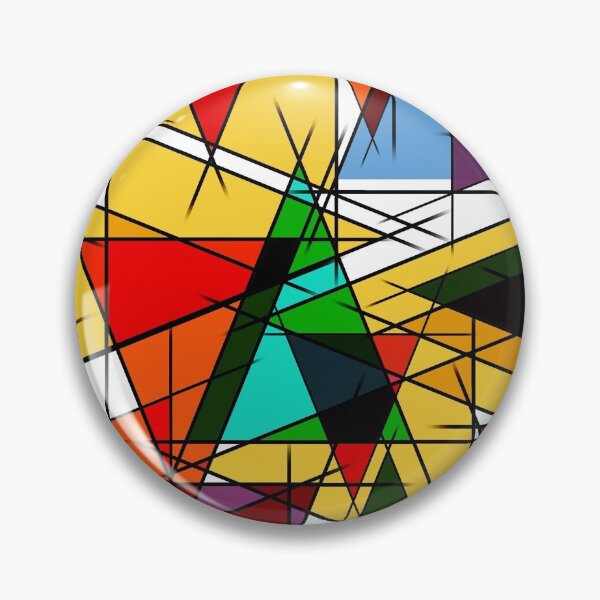 Item preview, Geometry Figure Texture Multi-color  designed and sold by Home-of-art.