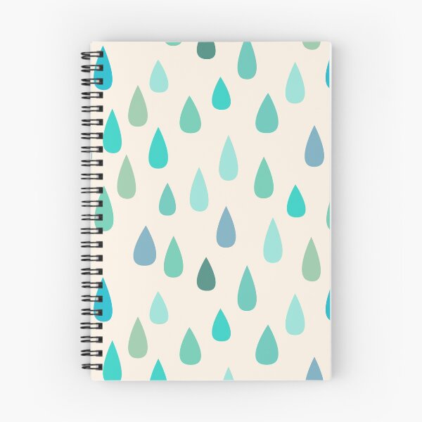 Item preview, Blue Aqua Mint Raindrops designed and sold by Cecilia Mok.