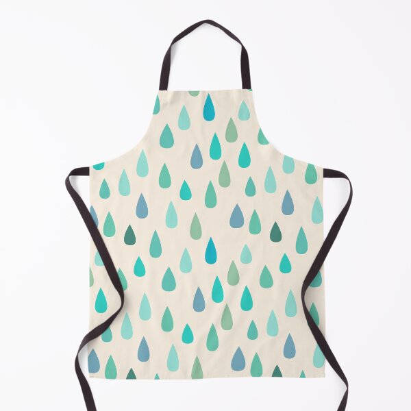 Item preview, Blue Aqua Mint Raindrops designed and sold by Cecilia Mok.