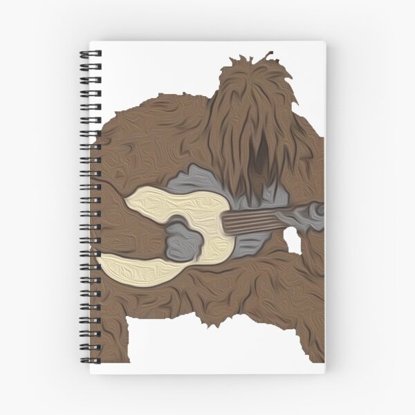 Item preview, THE BIG LEZ SHOW SASQUATCH GUITAR designed and sold by wecallthistylee.