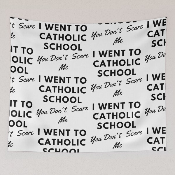 Item preview,  Went To Catholic School designed and sold by WorldPrintTees.