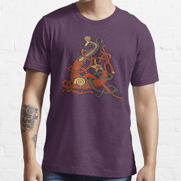 Viking Oseberg style Serpent Essential T-Shirt