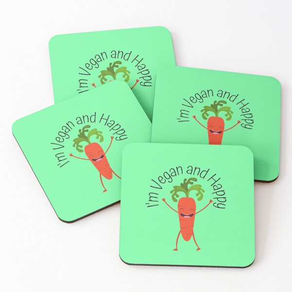 Item preview, I'm Vegan and Happy designed and sold by Checivinicius.