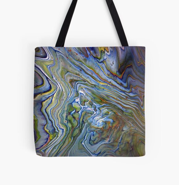 Topographical 2 All Over Print Tote Bag