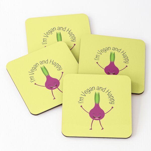 Item preview, I'm Vegan and Happy designed and sold by Checivinicius.