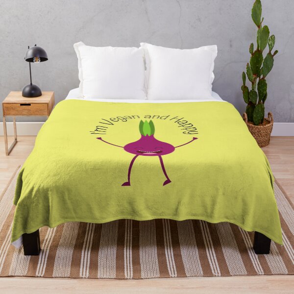 Item preview, I'm Vegan and Happy designed and sold by Checivinicius.