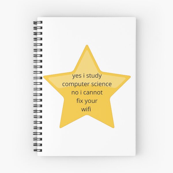 Item preview, yes i study computer science... designed and sold by arianehine.